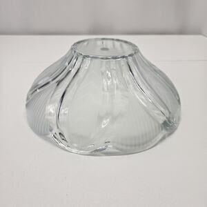 Vintage Mid Century Modern Glass Lampshade For Ceiling Light 10" Frosted Glass